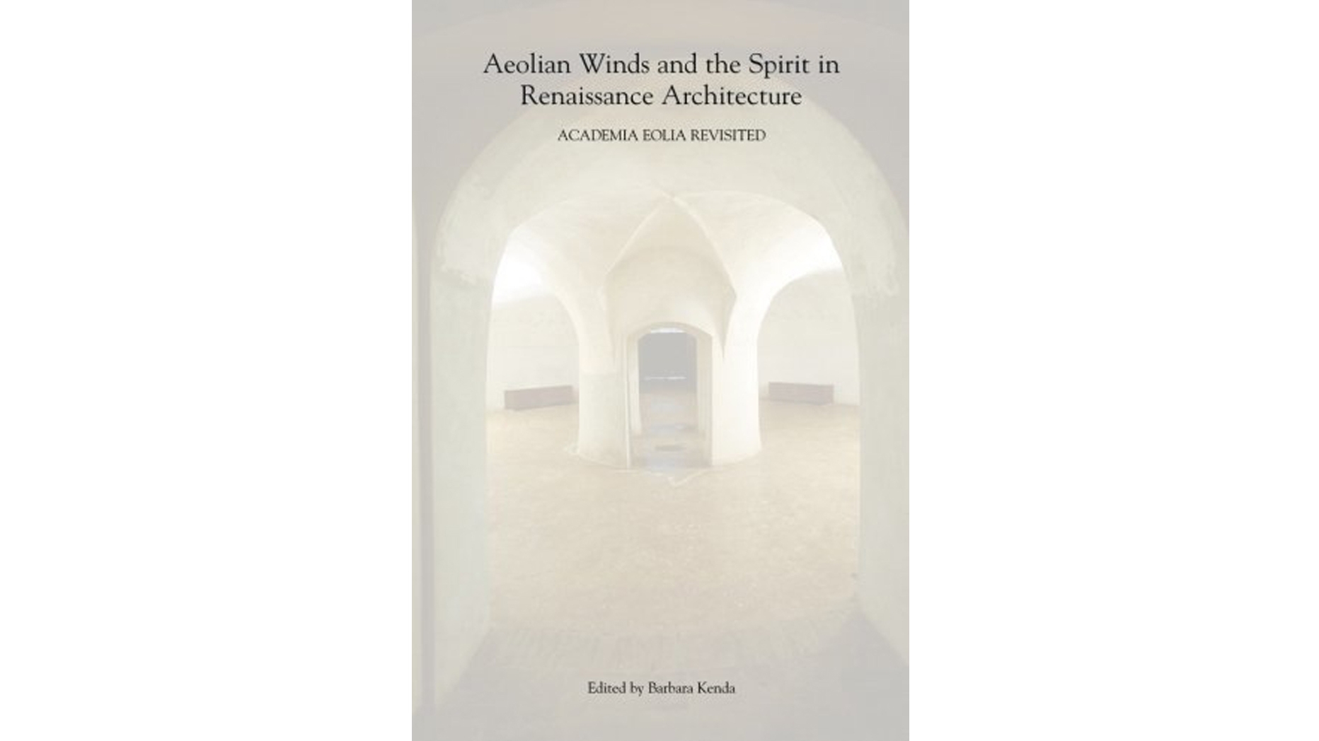 Aeolian Winds and the Spirit in Renaissance Architecture book cover