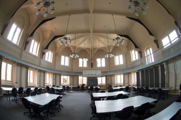 Empty meeting hall