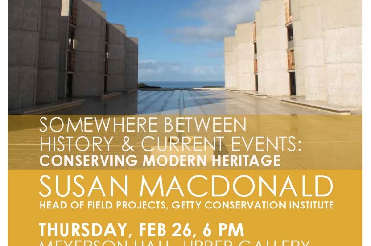 Poster for Susan Macdonald talk
