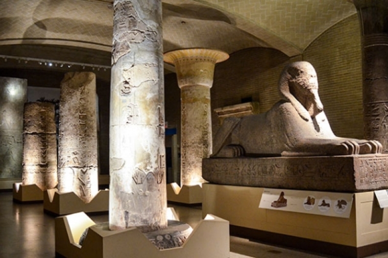 Egypt exhibit at the Penn Museum
