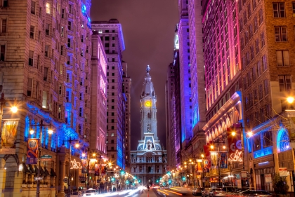 Image of Philadelphia at Night