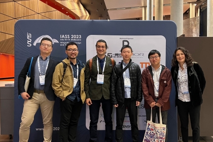 Prof. Masoud Akbarzadeh and his Architecture Ph.D. students from the Polyhedral Structures Laboratory at the Weitzman School of Design present a total of six research papers at the International Association for Shell and Spatial Structures 2023 symposia in Melbourne, Australia.