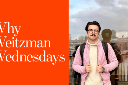 Why Weitzman Wednesday featuring student Dan Mangano, MSHP'23