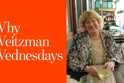 Why Weitzman Wednesday featuring Joan Weston