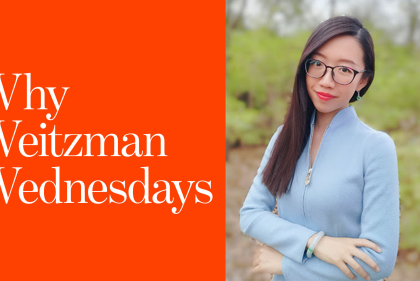 Why Weitzman Wednesday featuring alum Rachel Yi Lu