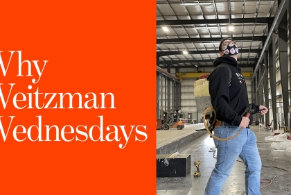Why Weitzman Wednesday featuring recent alum Alexander Jackson