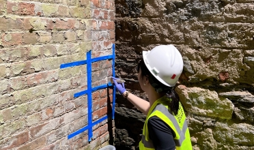 Applying D2 and ReKlaim to brick exterior wall to compare the results 