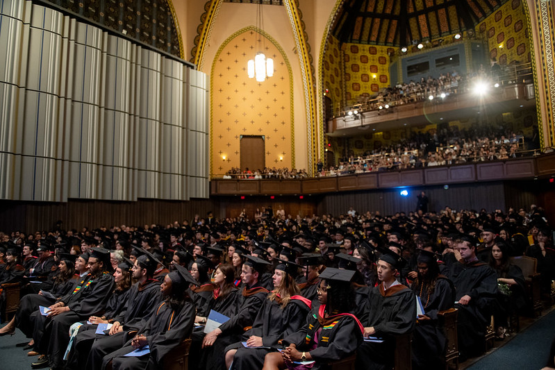 Weitzman Graduation Ceremony at Irvine Auditorium