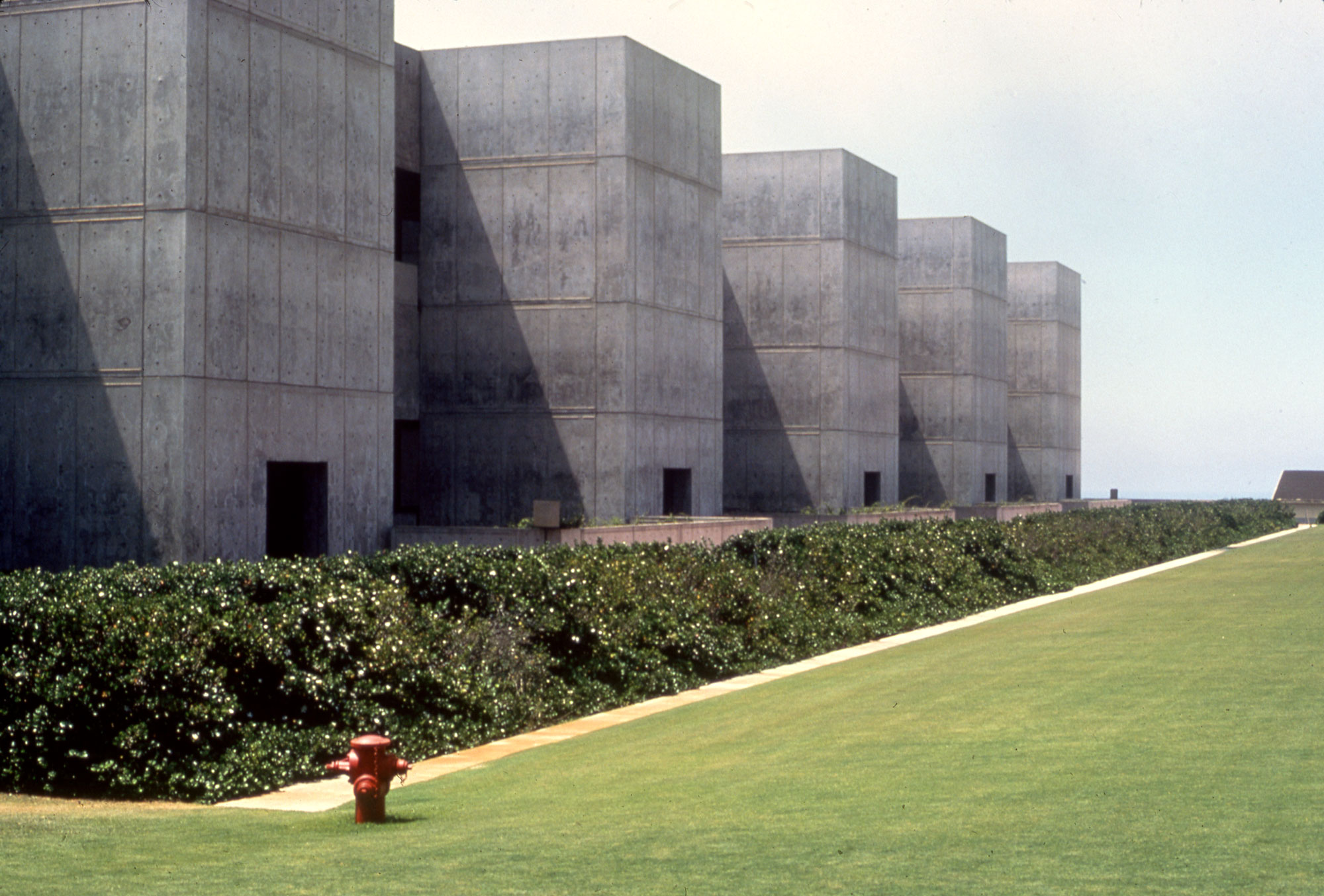 Color slide of the Salk Institute, Univeristy of California