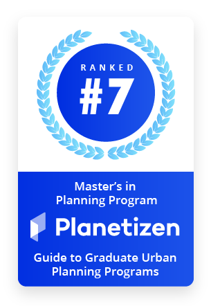Planetizen Ranked 7th Badge
