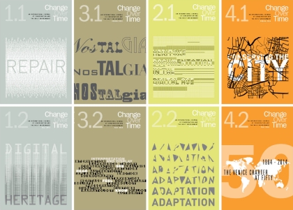 Covers for publication Change Over Time editions 1.1-4.2