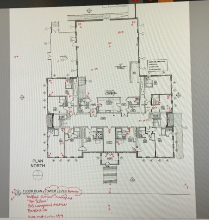 floorplan and photo key