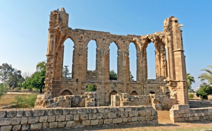 The ruins of the Church of St. George of the Latins, Famagusta