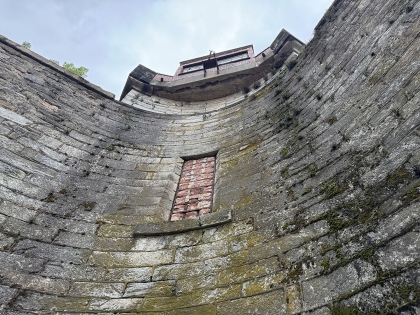 Interior view of the penitentiary’s southeast corner tower.