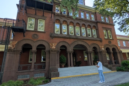 Inspection of the Marine Barracks at the Navy Yard