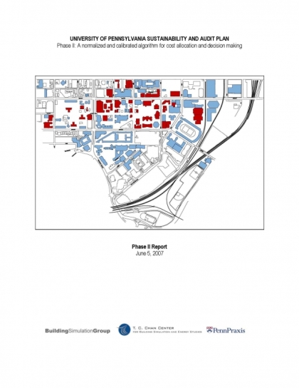 Map of the campus buildings