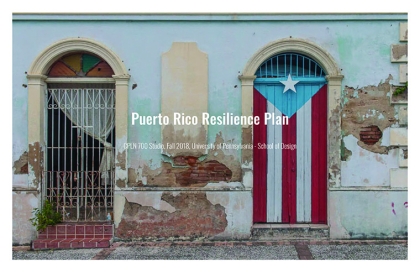 Puerto Rico Resilience Plan Cover