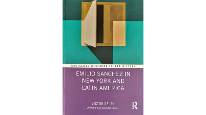 Book Cover of Emilio Sanchez in New York and Latin America