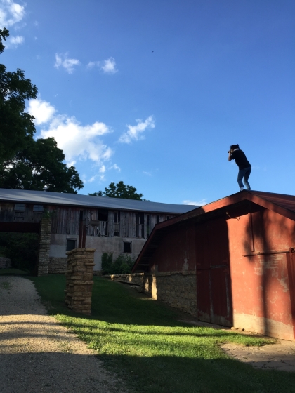 Ha Leem Ro photographs and documents the architecture of Frank Lloyd Wright's Taliesin estate.