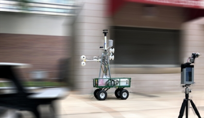 SMART Sensor and MaRTy Cart on Temple campus in Philadelphia