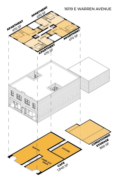 Hanna Stark provides schematic designs, following tactical preservation principles, for Smoken’ Aces in Detroit.