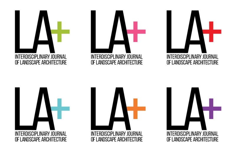 LA+ logo with different colors for the plus sign