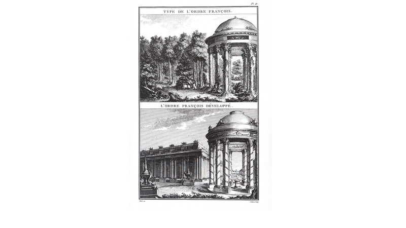 Ribart de Chamoust, L’ordre français trouvé dans la nature, présenté au roi, le 21 septembre 1776. Paris, Nyon, 1783. Plate II.