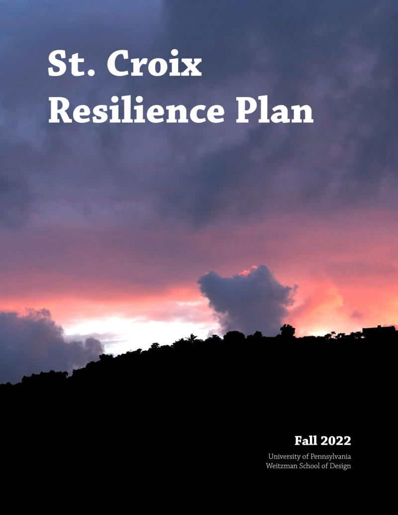 St. Croix Resilience Plan studio report cover