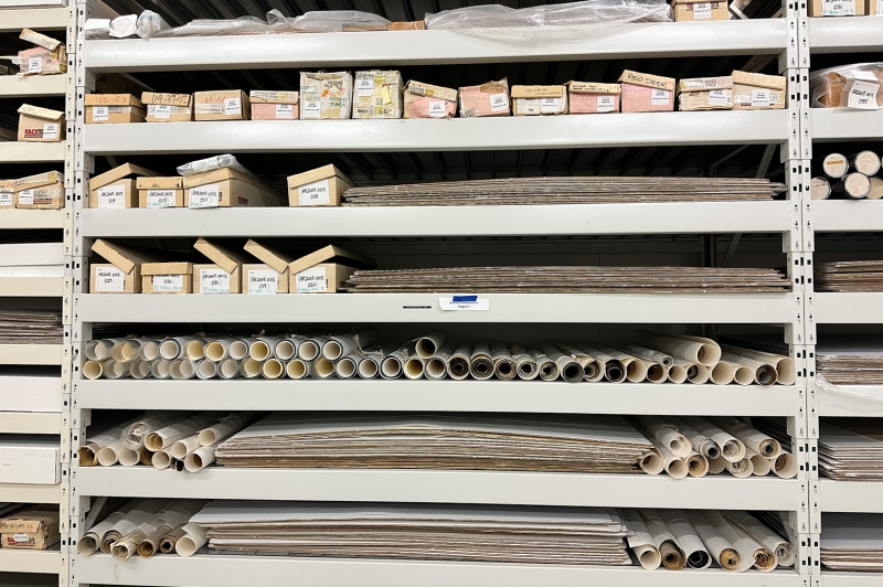 CCA Offsite Storage Facility. Photo: Basak Eren, 2025.