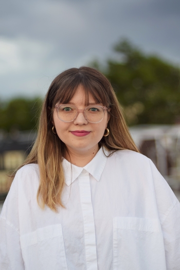 Headshot of Design Fellow, Julia Marchetti.