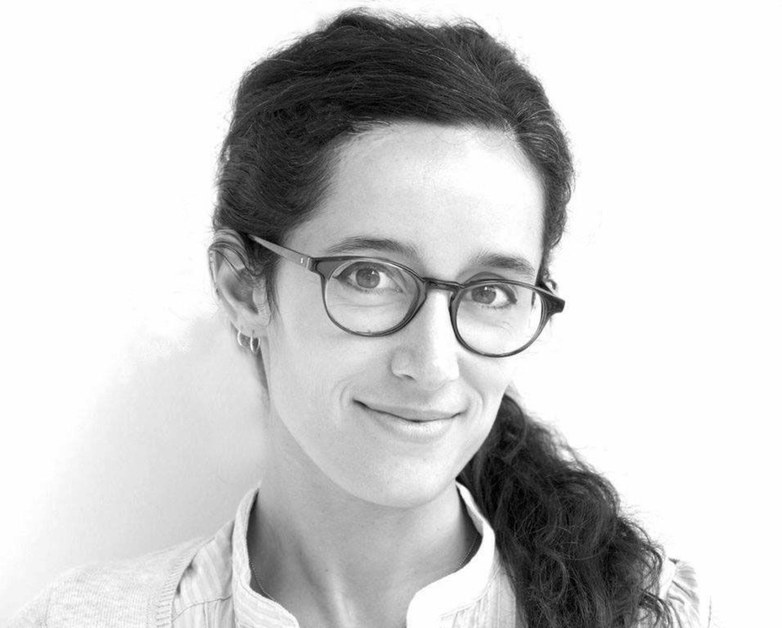 black and white headshot of Laia Mogas-Soldevila