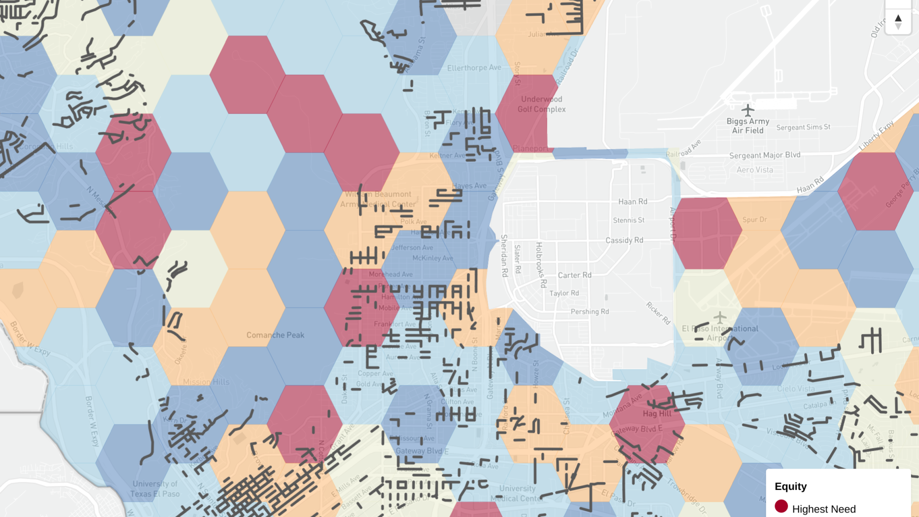 El Paso Road Viewer by Sisun Cheng, Jenna Epstein, and Kristin Yi-Jun Chang (Spring 2022)