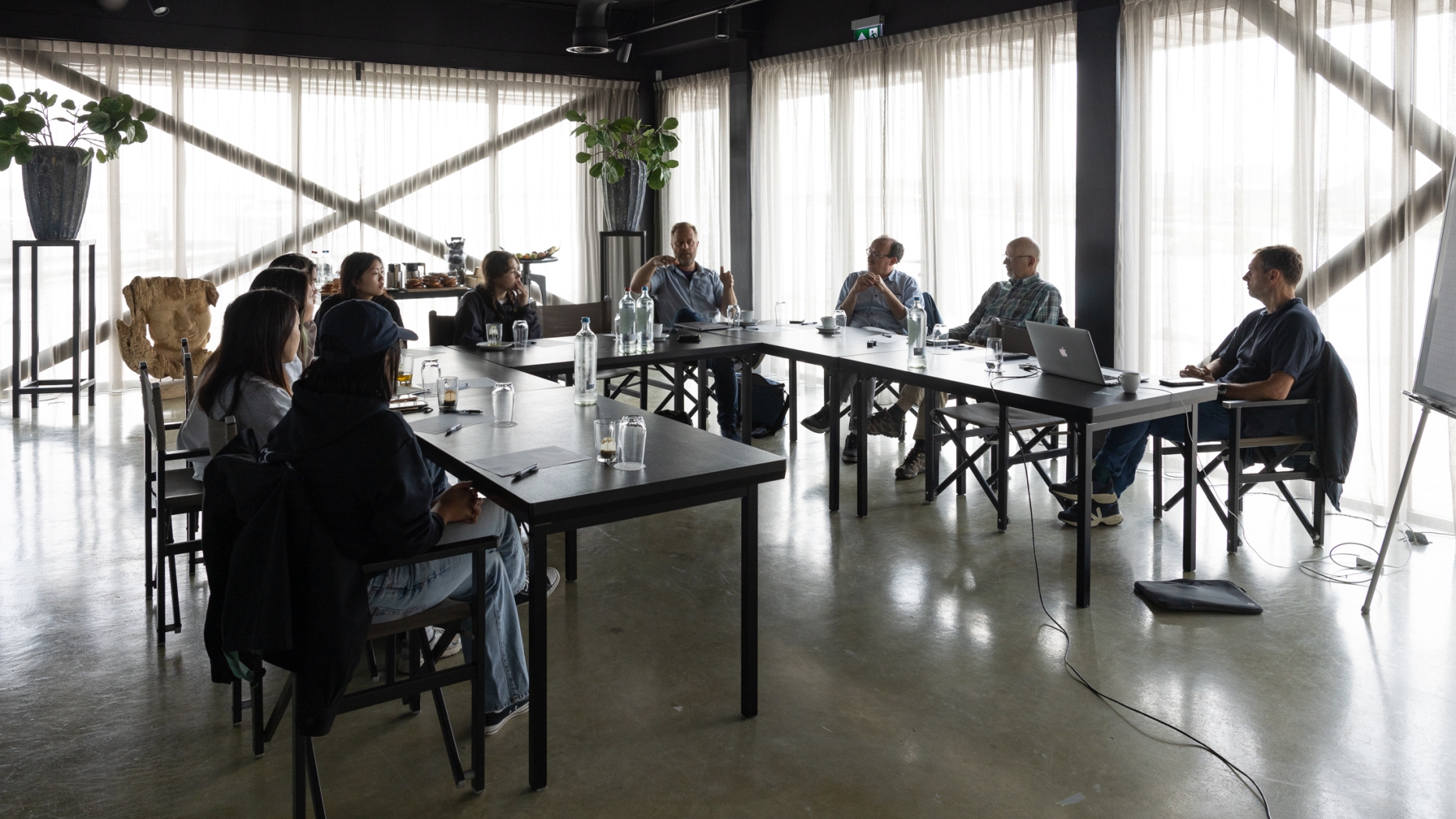 Meeting with Ad Kil, Walter Jonker, and Jim van Belzen in Zeeland