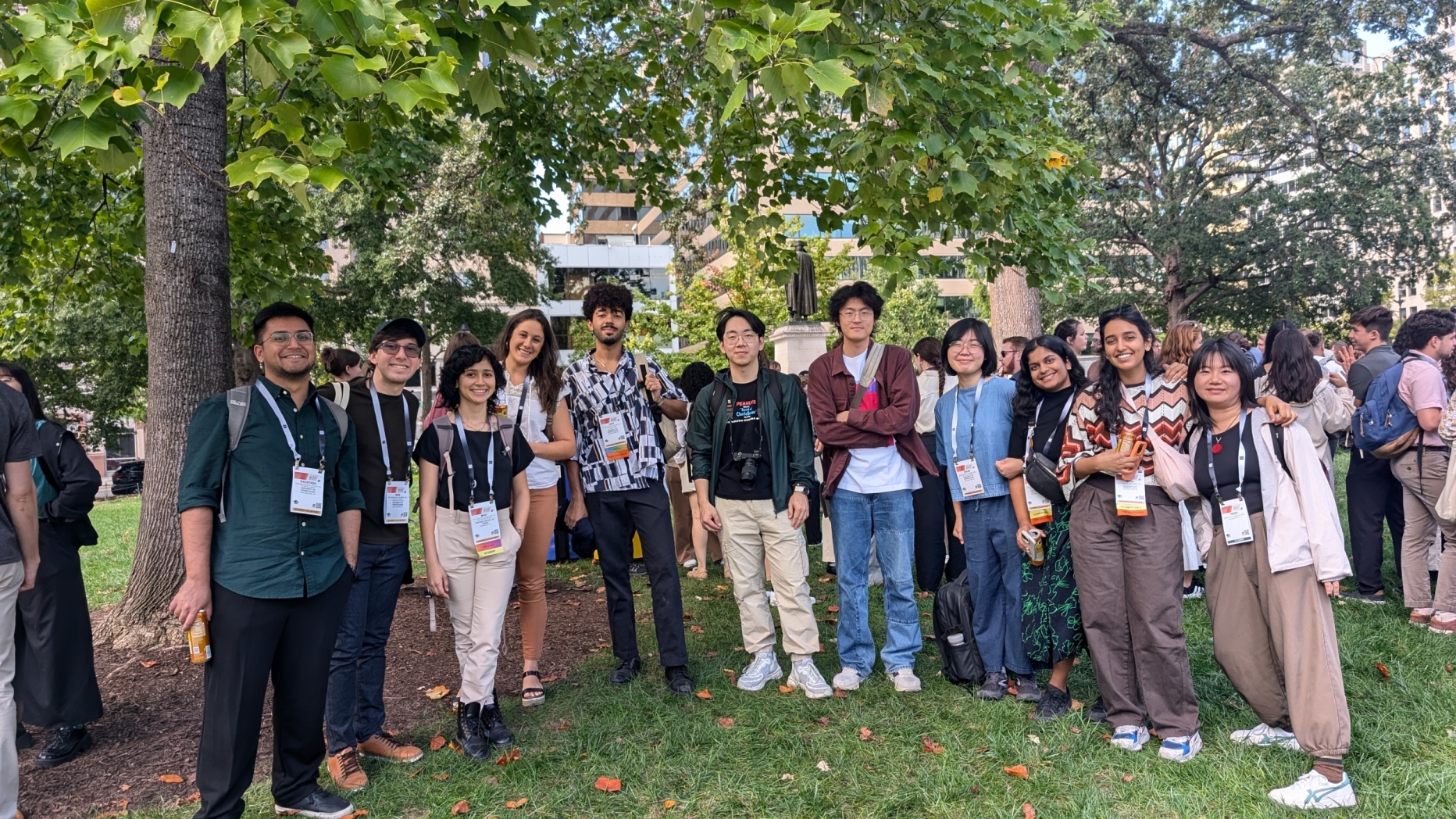 Photo of the members of the group