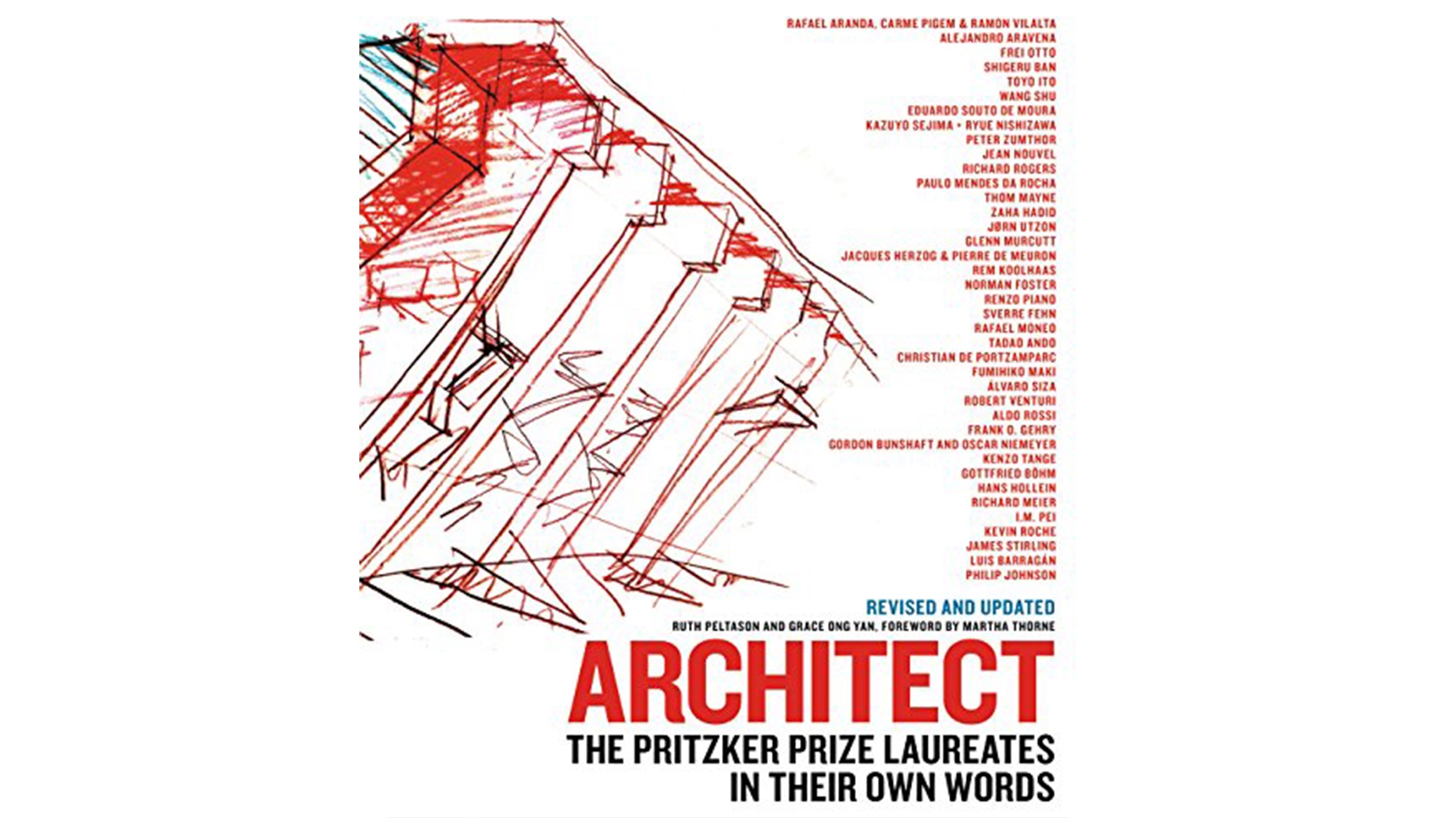 Book Cover of ARCHITECT: The Pritzker Prize Laureates in Their Own 