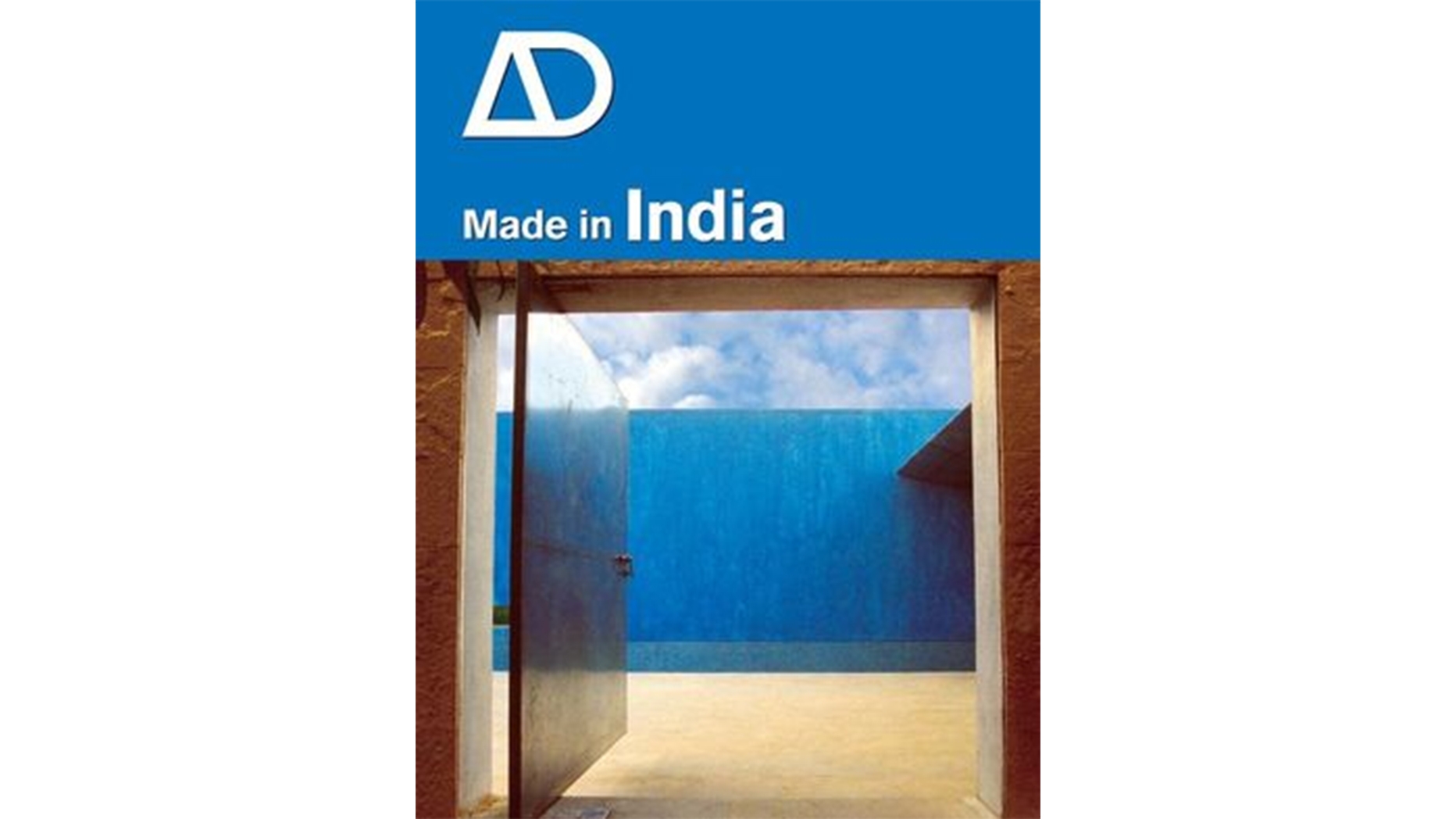 Book Cover of The Architectural Design Special Volume "Made in India"