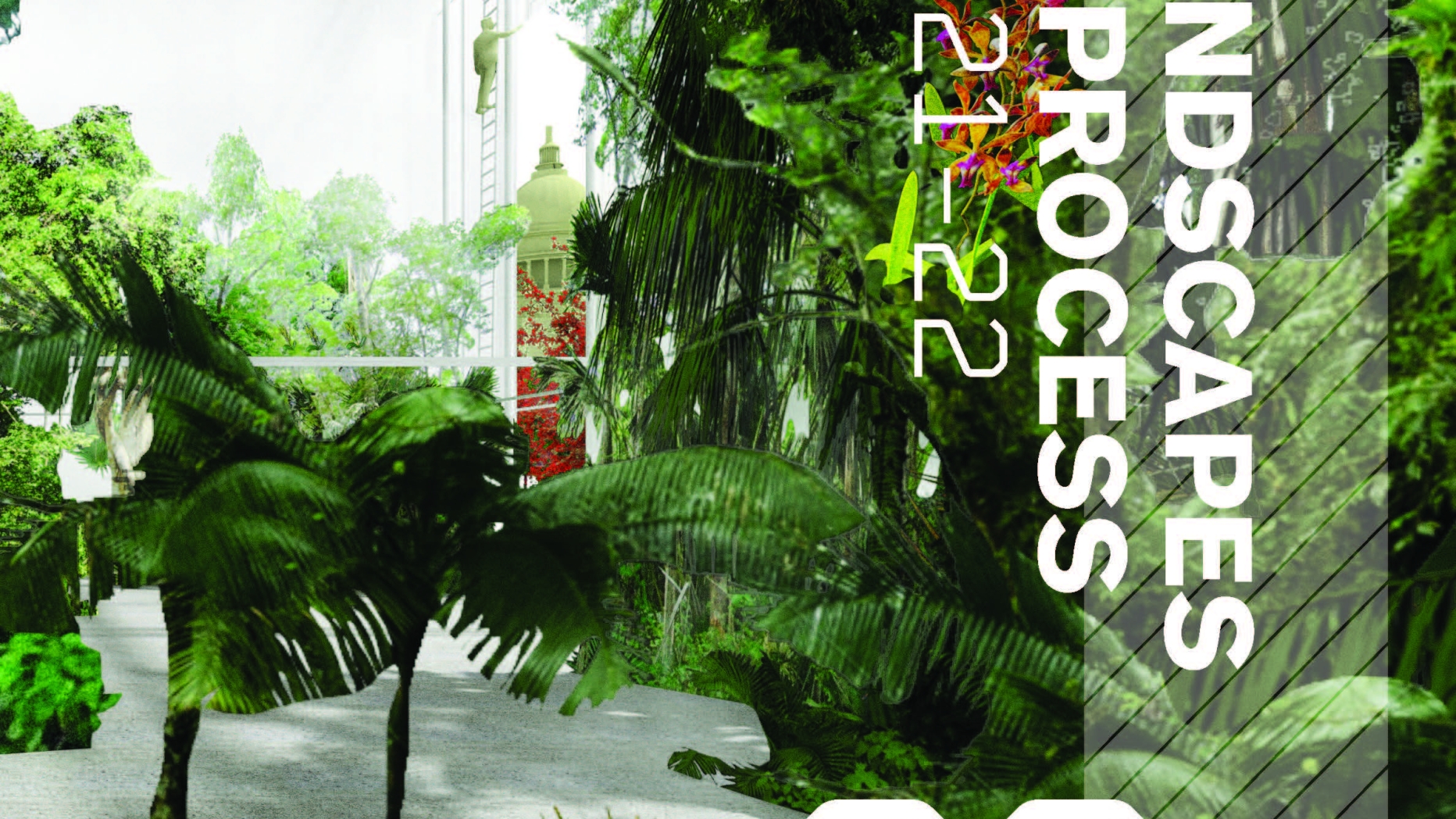 Cover for publication, "Landscapes in Process" edition 26, 2021-22