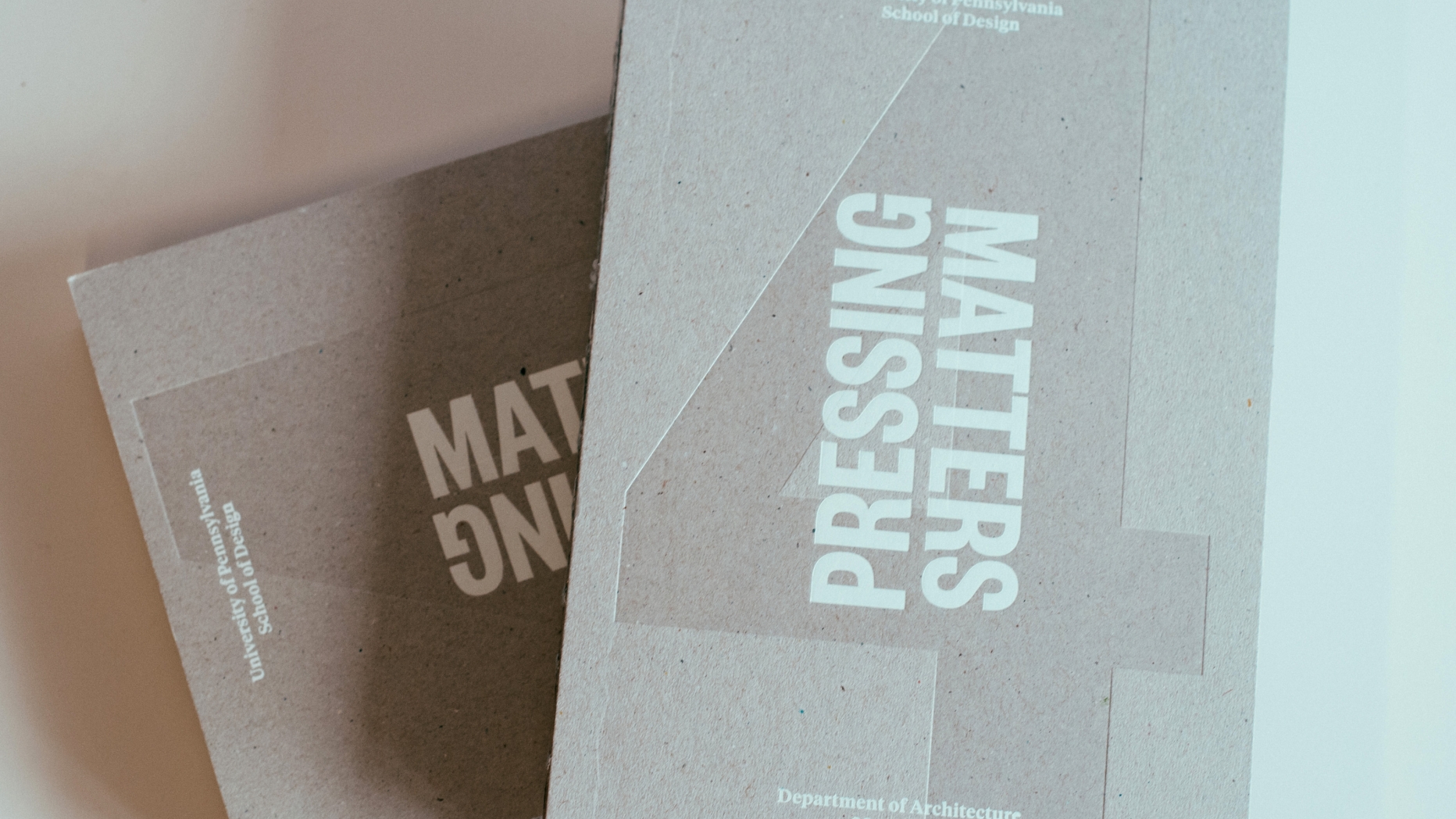 Two copies of pressing matters 4