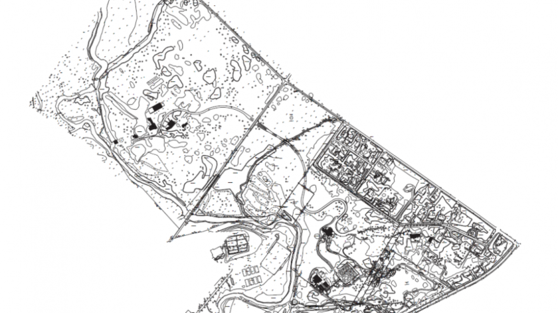 Map of Morris Arboretum. 