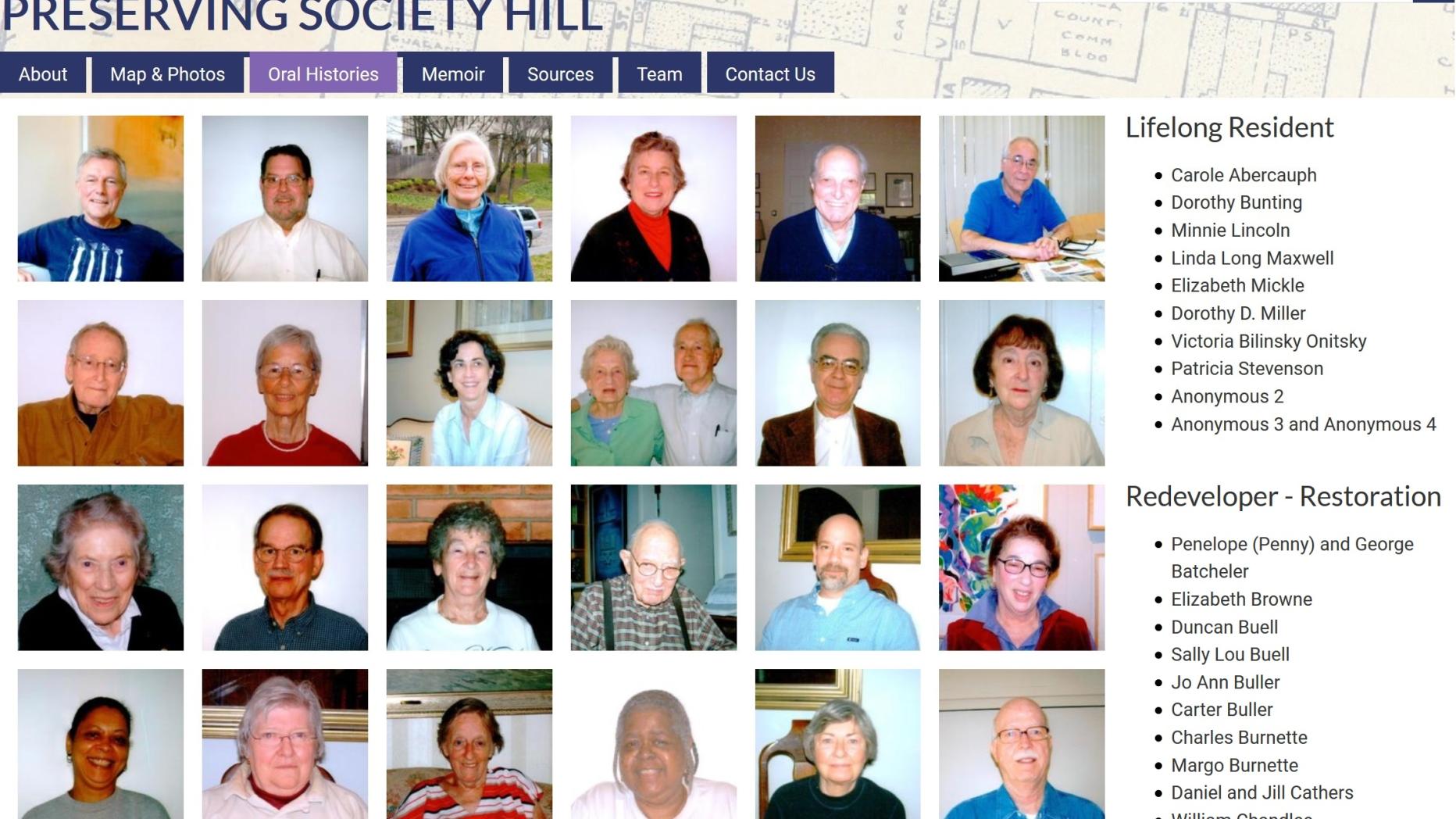 Preserving Society Hill: Sites and Stories of Urban Renewal in a Philadelphia Neighborhood