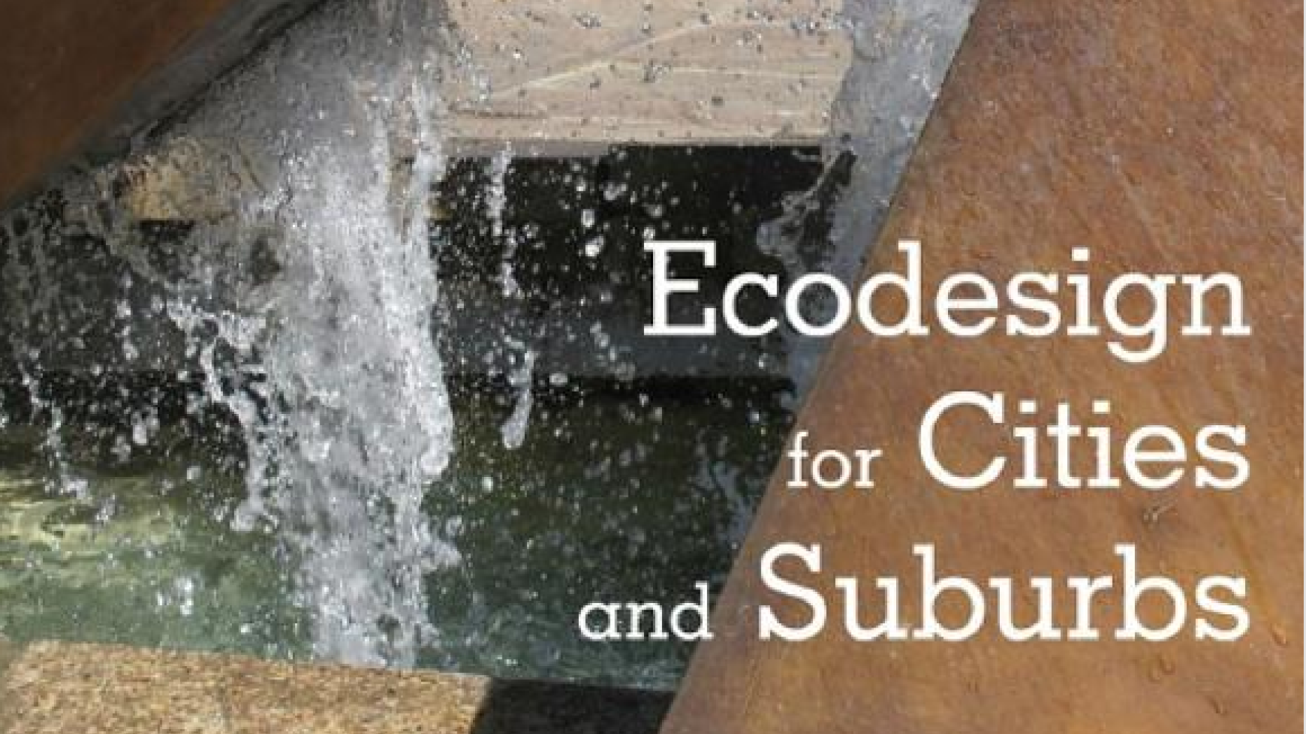 Ecodesign for Cities and Suburbs