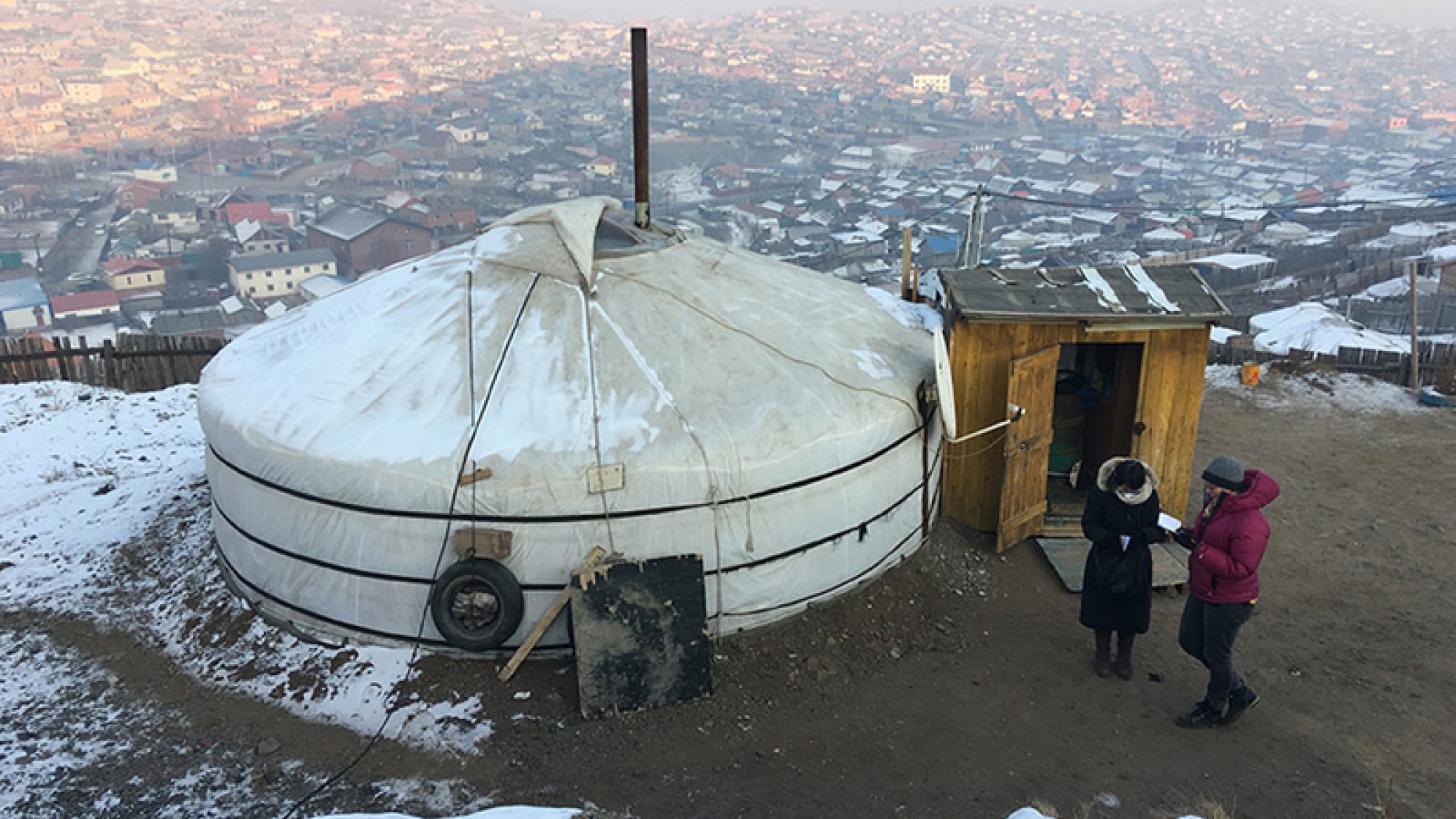 Ger in Ulaanbaatar