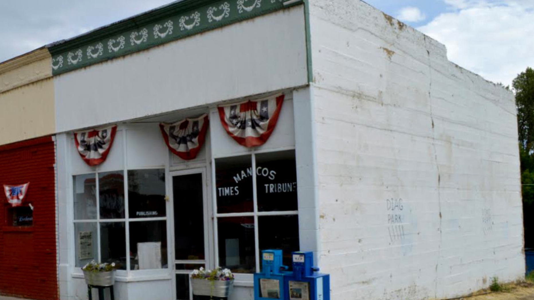 Exterior of the Mancos Times Tribune building