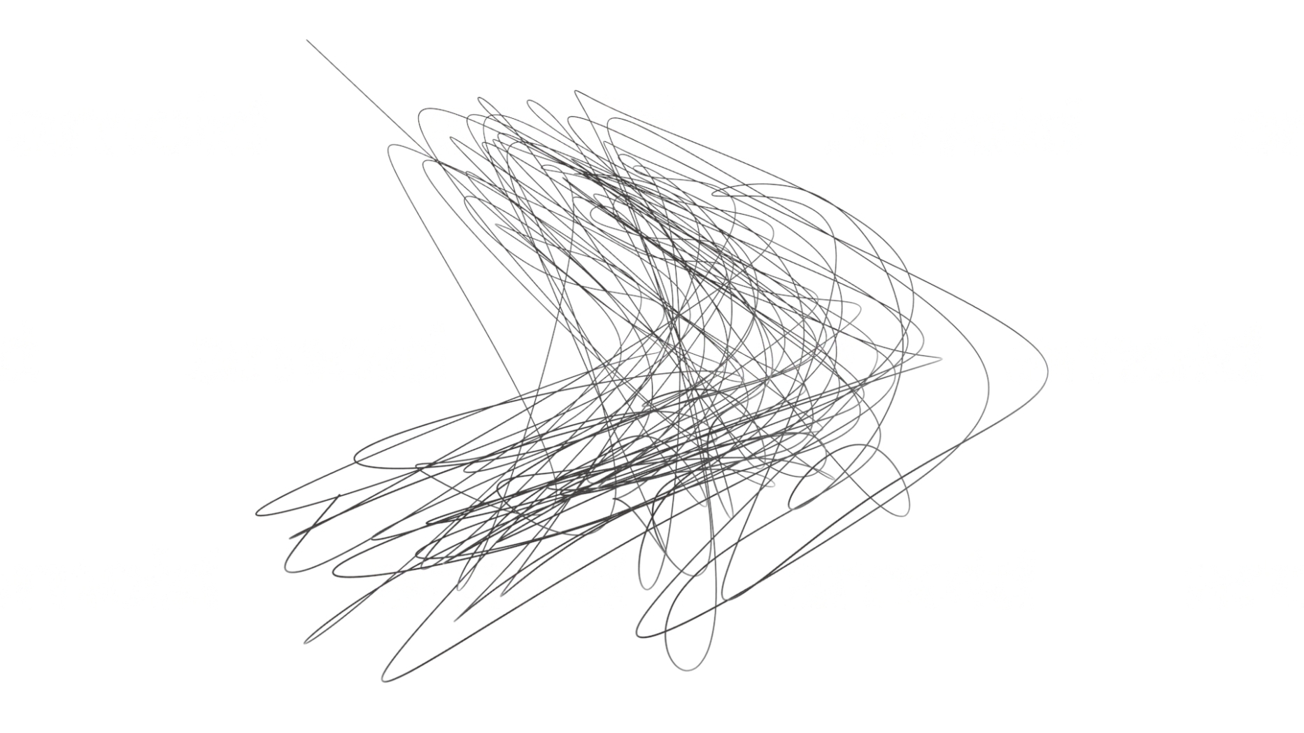 Vibration pattern made by chaos math formula