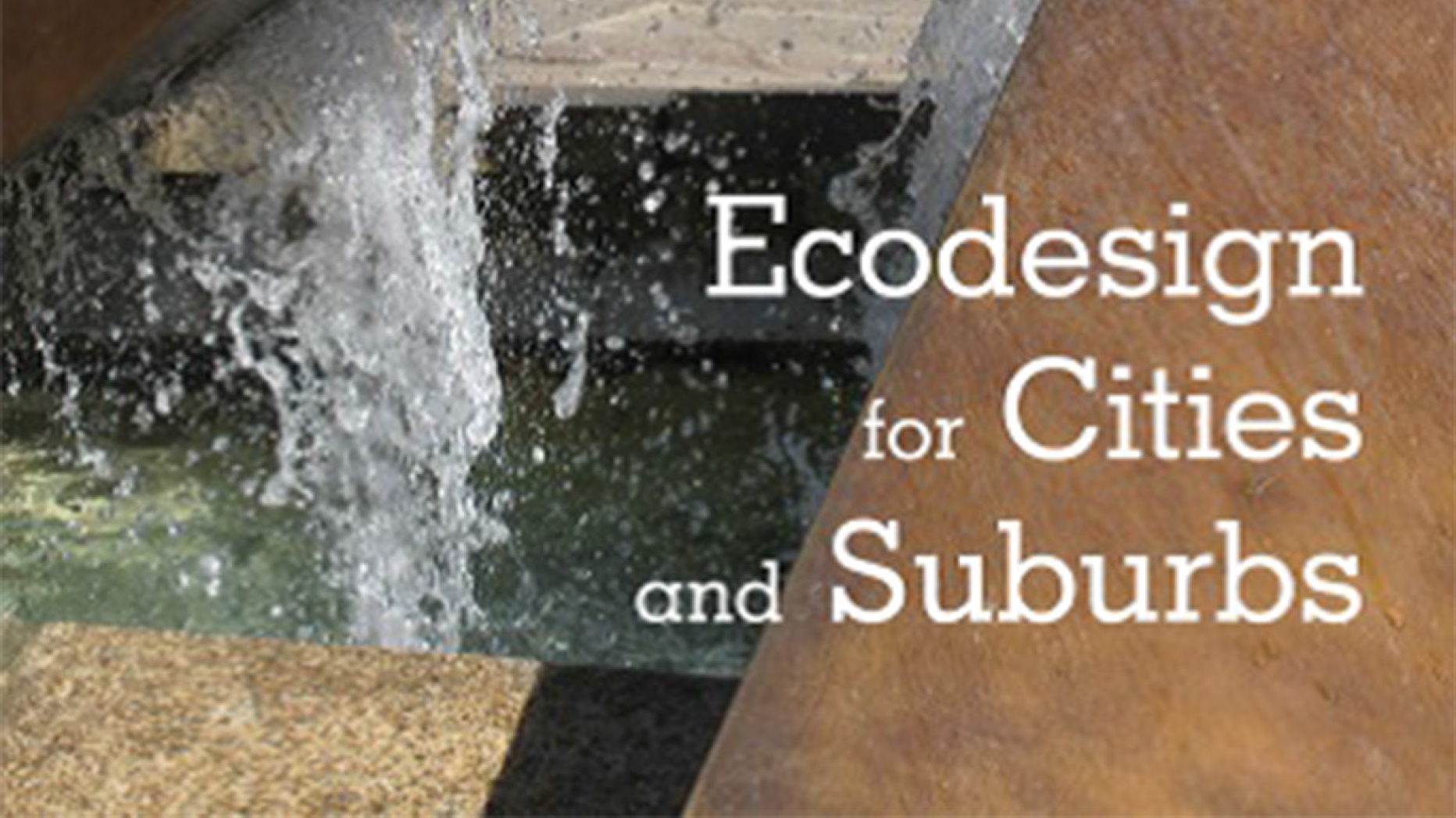Cover of Ecodesign for Cities and Suburbs