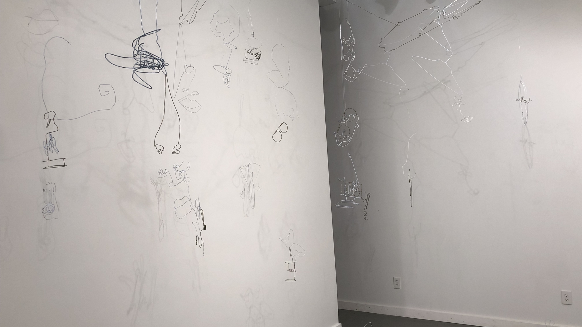Wire sculptures