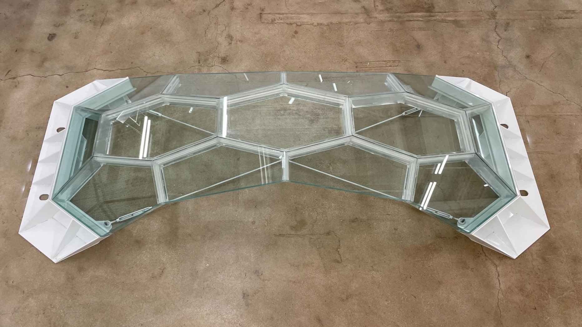 Tortuca: Hollow Glass Unit Bridge Prototype