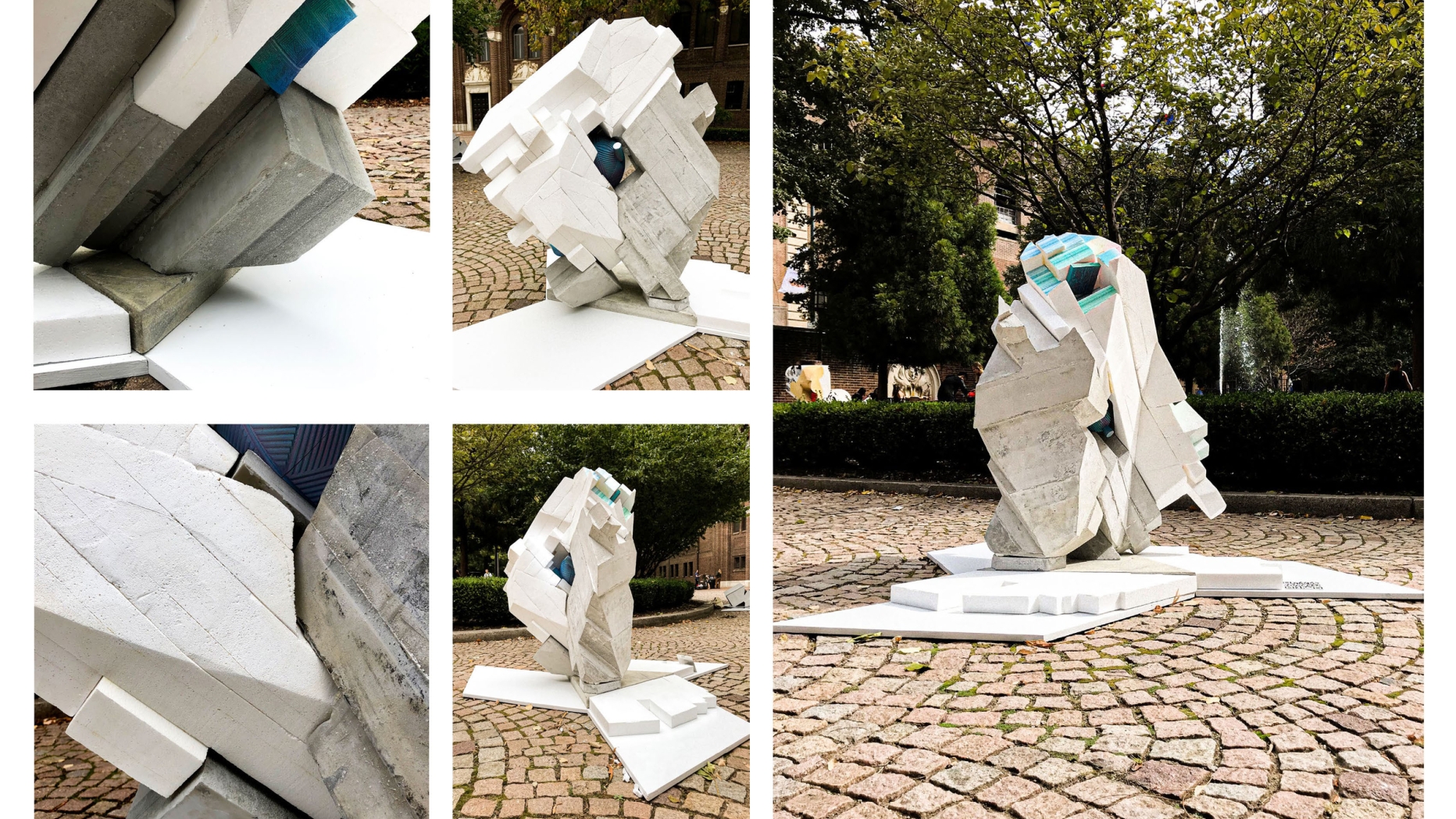 Sculpture installed on Penn campus