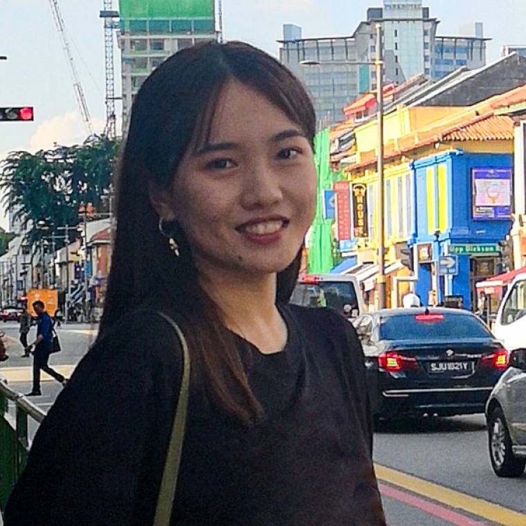 Headshot of Design Fellow, Joanne Yuan Zheng.