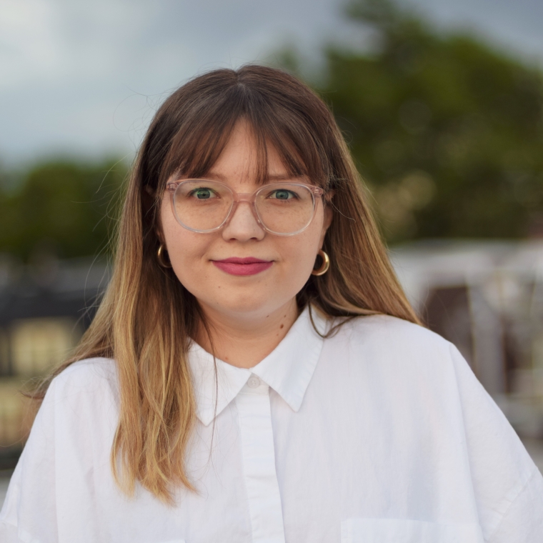 Headshot of Design Fellow, Julia Marchetti.